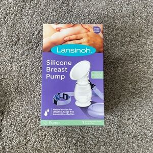 NWT Lansinoh Silicone Breast Pump